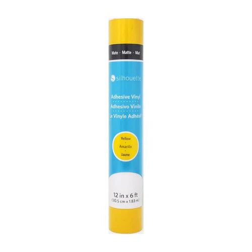 Silhouette - Matte Vinyl - (30.5cm x 1.83m) - Yellow- 01510261