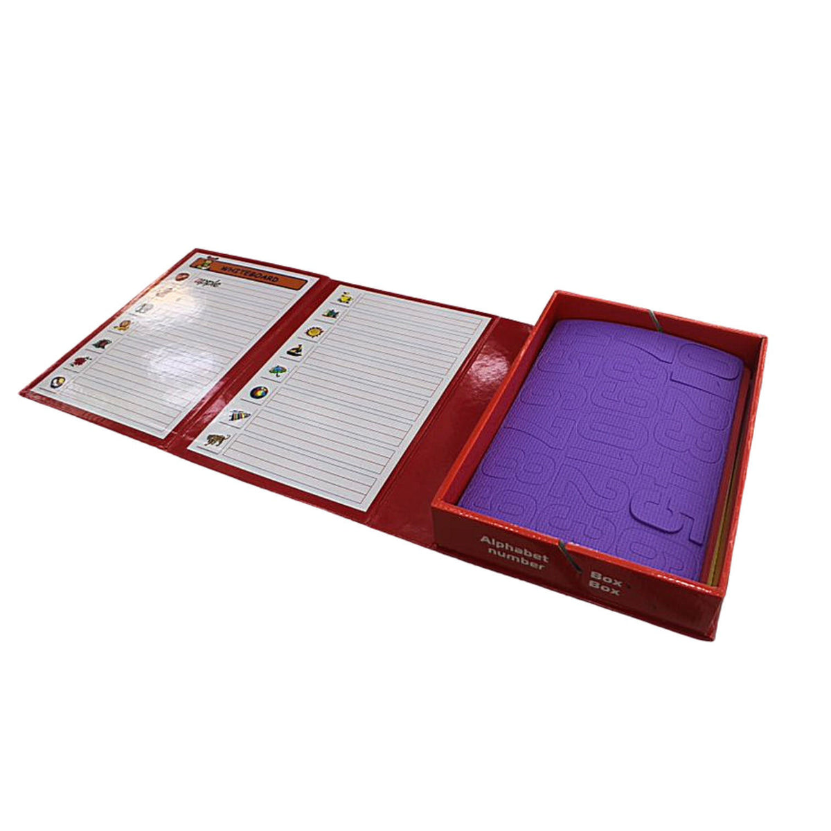 Educational Box with English Alphabets &amp; Numbers on Boards  - 03992499