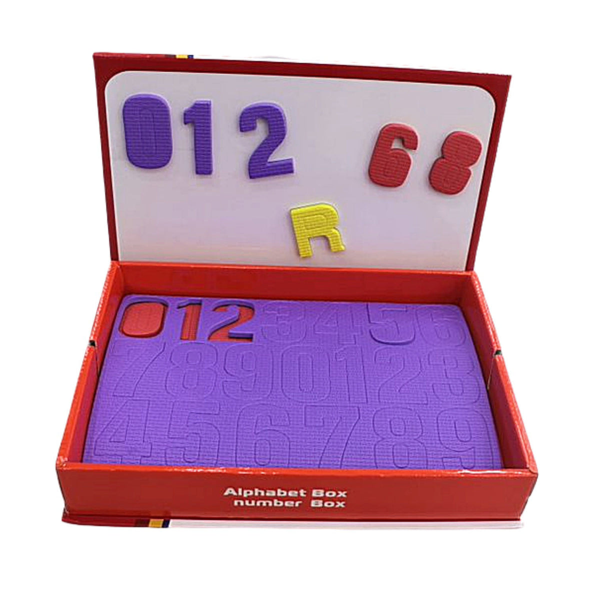 Educational Box with English Alphabets &amp; Numbers on Boards  - 03992499
