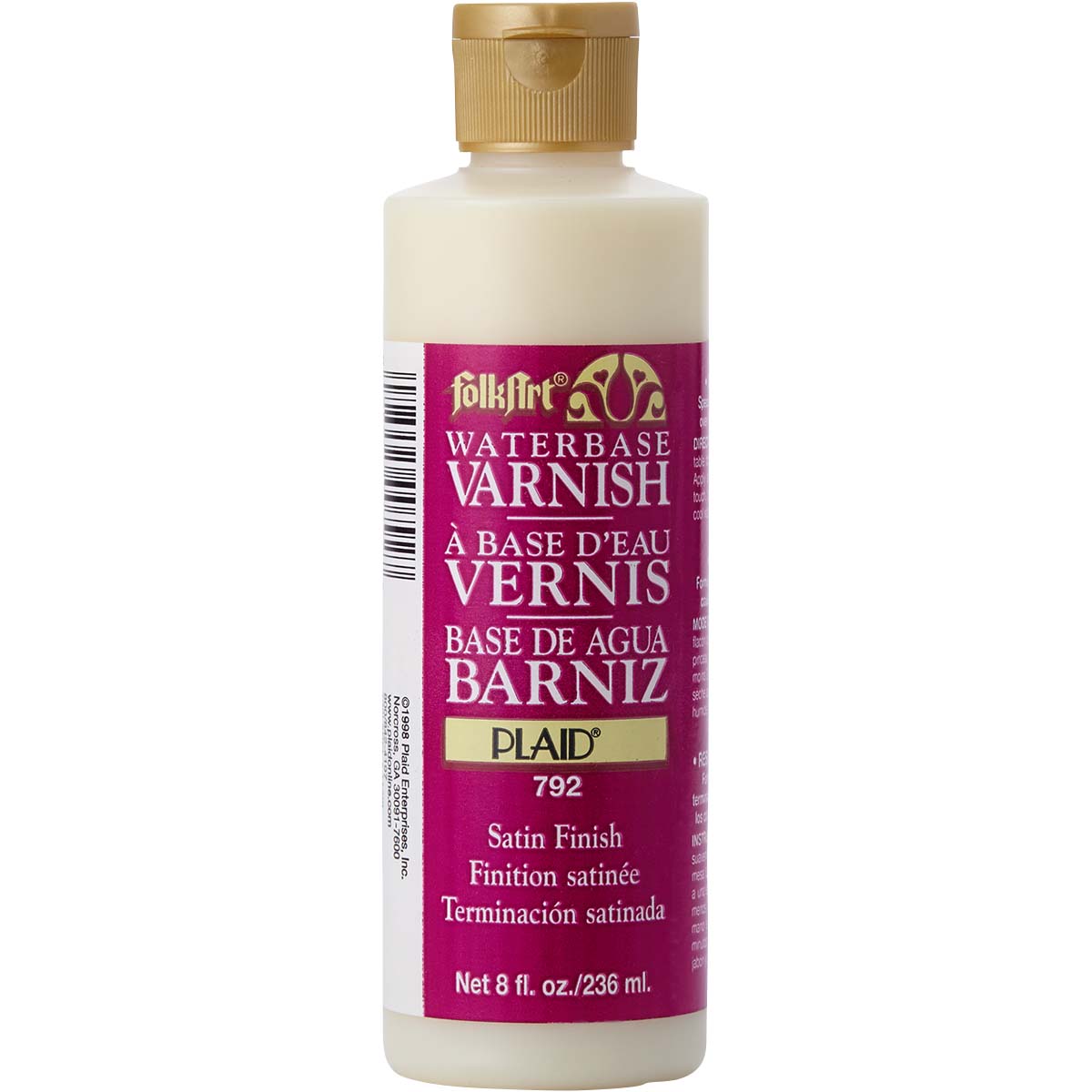 FolkArt Finishes Waterbase Varnish 236ml - 01420289