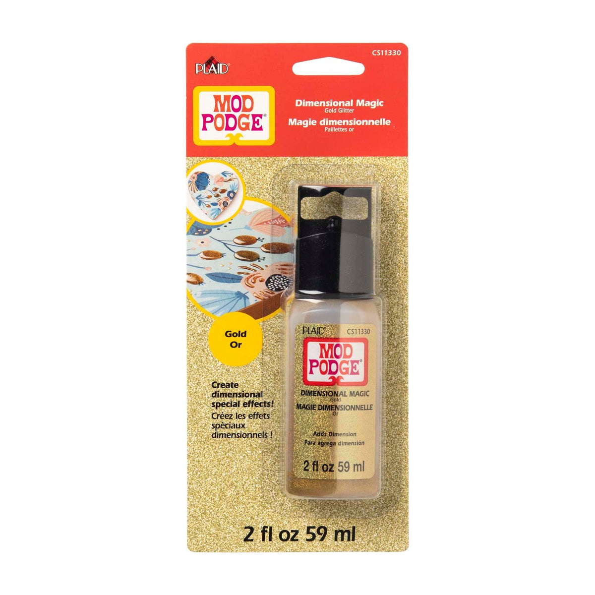 Mod Podge Dimensional Magic Gold 59ml- 01420432