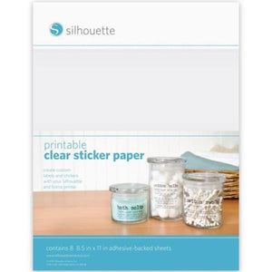 Silhouette - Sticker Sheets - Clear - 01510078