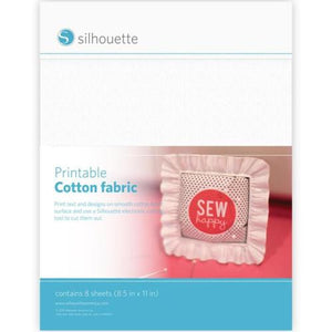 Silhouette - Cotton Fabric - Printable - 01510080