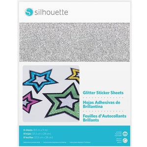 Silhouette - Sticker Sheets - Glitter - 01510084