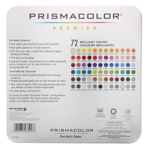 Prismacolor Premier Colored Pencils Soft Color Set 72pc - 03991654