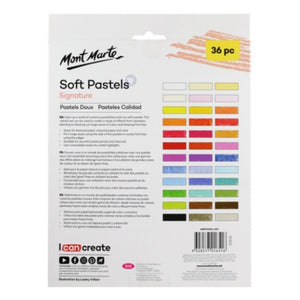Mont Marte Soft Pastels 36 Colors - 04530251