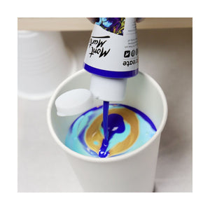 Pouring Acrylic Paint Set Premium 4pc x120ml - Golden Beach - 04530447