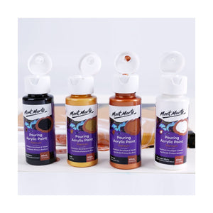 Mont Marte Pouring Acrylic Paint Set 4pc x 60ml - Celestial - 04530510