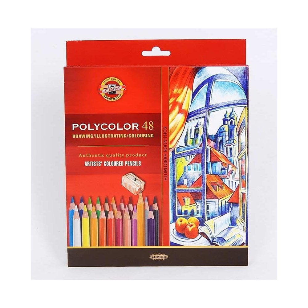 Koh-I-Noor Polycolor Art Pencil Set of 48pencil - 05000027