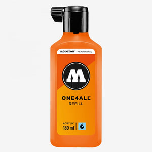 Molotow One 4 All Acrylic Paint Refill - 180ml - Dare Orange - 05600482