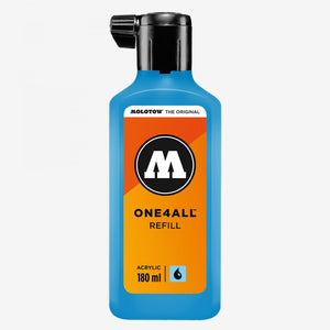 Molotow One 4 All Acrylic Paint Refill - 180ml - Shock Blue - 05600486