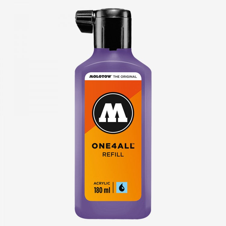 Molotow One 4 All Acrylic Paint Refill - 180ml - Currant - 05600490