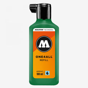 Molotow One 4 All Acrylic Paint Refill – 180ml - Mister Green - 05600500