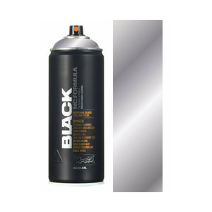 Montana Black Outline Silver 400 ml Spray - BLK400- 05620327