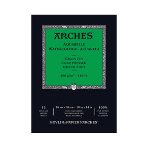 Arches WaterColour Pad, Cold-Pressed, 26x36cm - 07021650