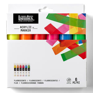 Liquitex Acrylic Marker Set 6pc - 12200058