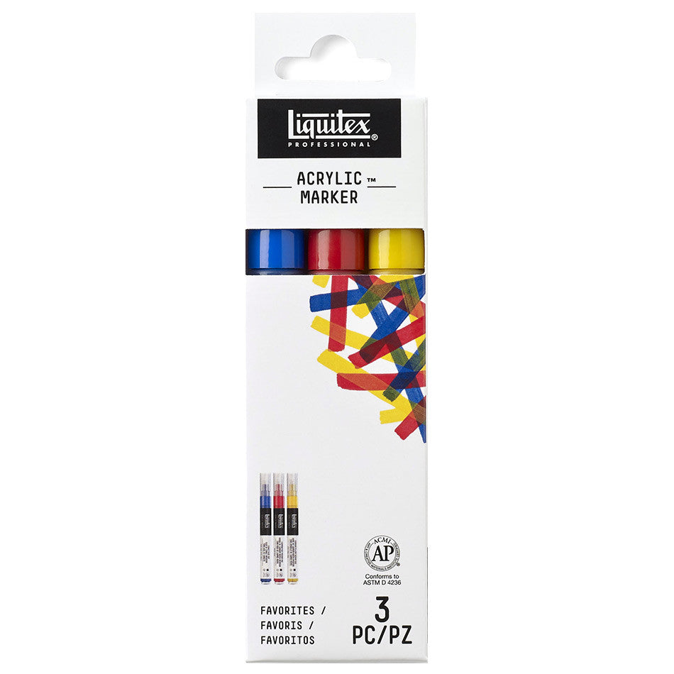 Liquitex Acrylic Marker Set 3 Color - 12200105