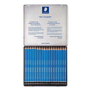 مجموعة أقلام رسم  يحتوي على 24 درجات مختلفة  - 14050478