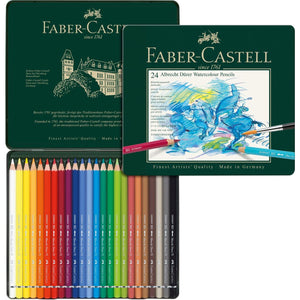مجموعة أقلام ألوان مائية من فابر كاستل ، ألبرشت دورر ، 24 قطعة - 14120333