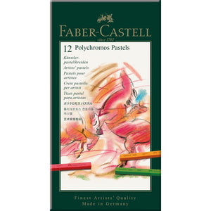Faber Castell Polychromos Pastels Set of 12pc - 14120366