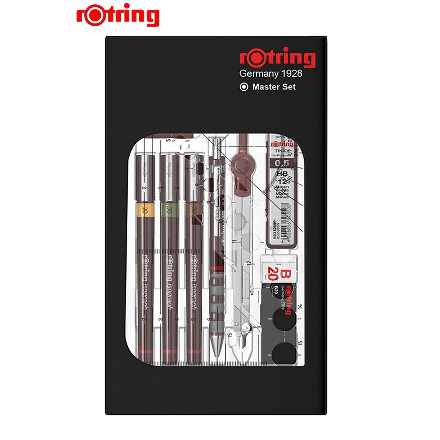 Rotring Master Set - 17250120 – Almuqahwi Library Company