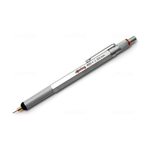 قلم رصاص ومقلم هجين من روترينج (800 + 0.5 مم) - فضي كامل - 17250079