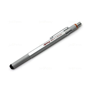 Rotring Drafting Pencil & Stylus Hybrid (800+0.7mm) - Full Silver - 17250080