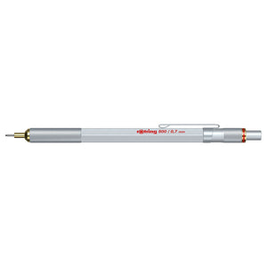 Rotring Mechanical Pencil (800/0.7mm) Full Metal Silver Mechanical Pencil - 17250095