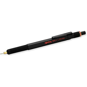 Rotring Mechanical Pencil (800+0.5mm) Full Black Mechanical Pencil & Stylus Hybrid - 17250143