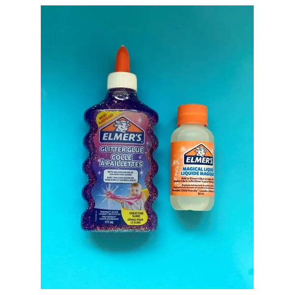 Elmer's Glitter Glue 177ml Purple & Magical Liquid 68ml Set - 17250172