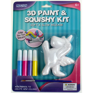 MOGTOY- 3d Paint & Squishy - Set of 3pc - 17290035 - 17290034 - 17290036