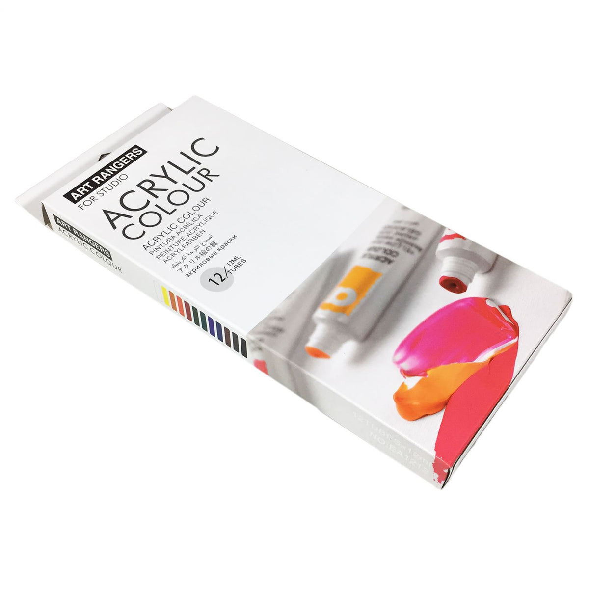 Art Rangers 12x12ml Acrylic Color Set - 17330036