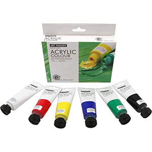 Art Rangers 6x75ml Acrylic Color Set - Piece Acrylic Set - 17330044