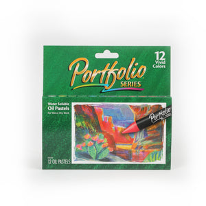 Crayola Oil Pastel Set Portfolio 12 H2O - 01350385