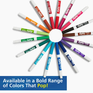 إكسبو ، أقلام تحديد للمسح الجاف مجموعة من 4 ألوان متنوعة 