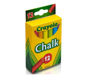 Crayola, Multi-Colored Children's Chalk 12 pcs  - 01210056