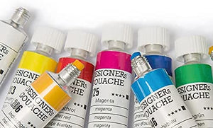 Schmincke Designers Gouache(72014), 12 x 20 ml tubes - 05640354