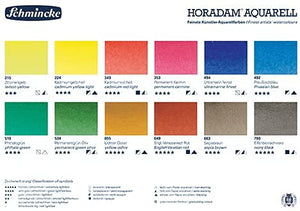 Schmincke Horadam Aquarell (74012) 12pc x small pans - 05640198