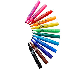 مجموعة مستر سكتش ، قلم تحديد محفور ، 12 قلم ماركر معطر متنوع -20100001