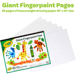 Crayola - Giant Fingerpaint Paper, 01330718