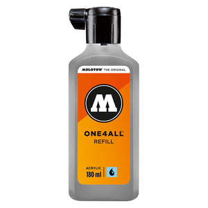 Molotow One 4 All Acrylic Paint Refill - 180ml - Cool Grey Pastel - 05600513