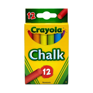 Crayola, Multi-Colored Children's Chalk 12 pcs  - 01210056