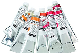 Schmincke Akademie Oil Color Cardboard Set 8x60ml Tubes - 05640200