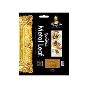Speedball Mona Lisa Composition Metal Leaf, Gold, 25sheets - 01350571
