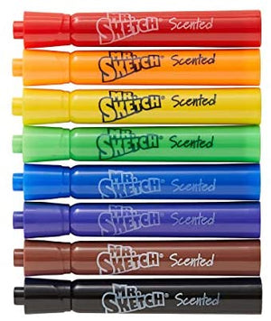 Mr. Sketch, Chiseled Tip Marker, 8 Assorted Scented Marker- 20100002