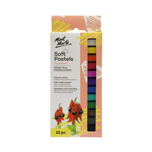 Mont Marte Soft Pastels 12 Colors - 04530360