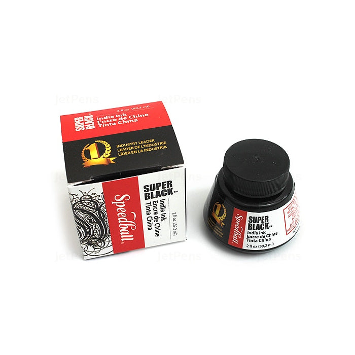 Speedball 2 oz Super Black India Ink