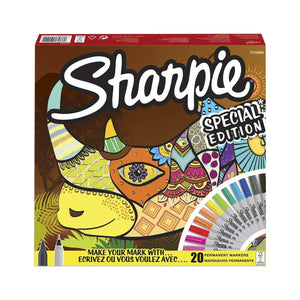 Sharpie, Rhino Special Edition Permanent Marker Set Assorted, 20 Pieces -17250053