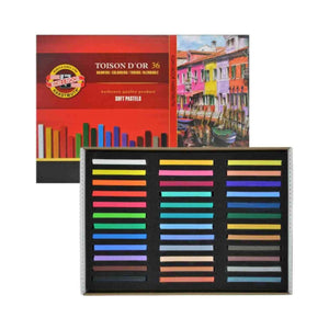 Koh-I-Noor Toison d'Or Soft Pastels Set of 36pc - 05000168