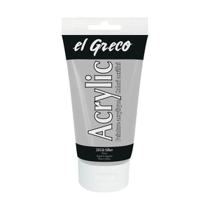 Kreul Acrylic El Greco, Silber,150ml- 52501300